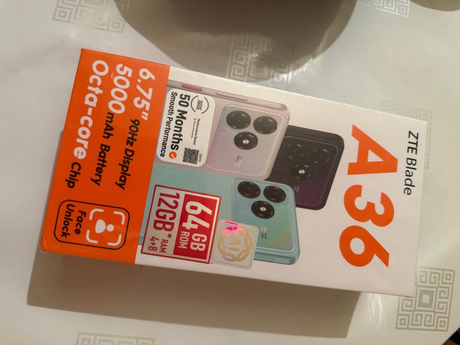 ZTE Blade A36 новый, запечатанный