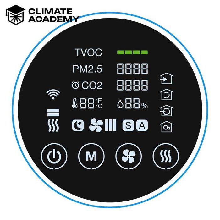 Бризер Welkin EcoBreeze AV-EW15 | Очистка воздуха | Подогрев | Wi-Fi