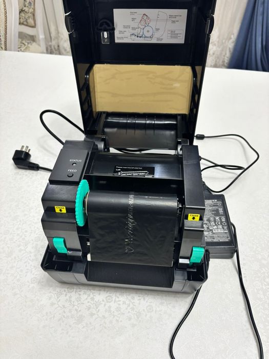 Термотранферный принтер 3 в 1 для распечатки ленты, стикера