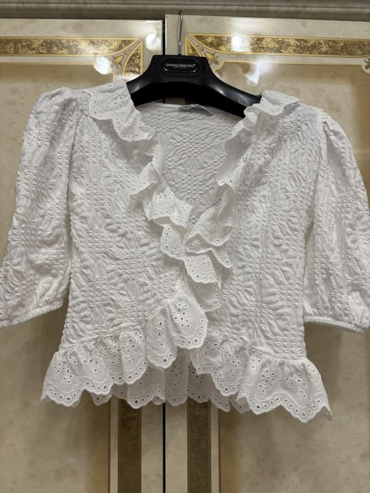 Zara къса блузка