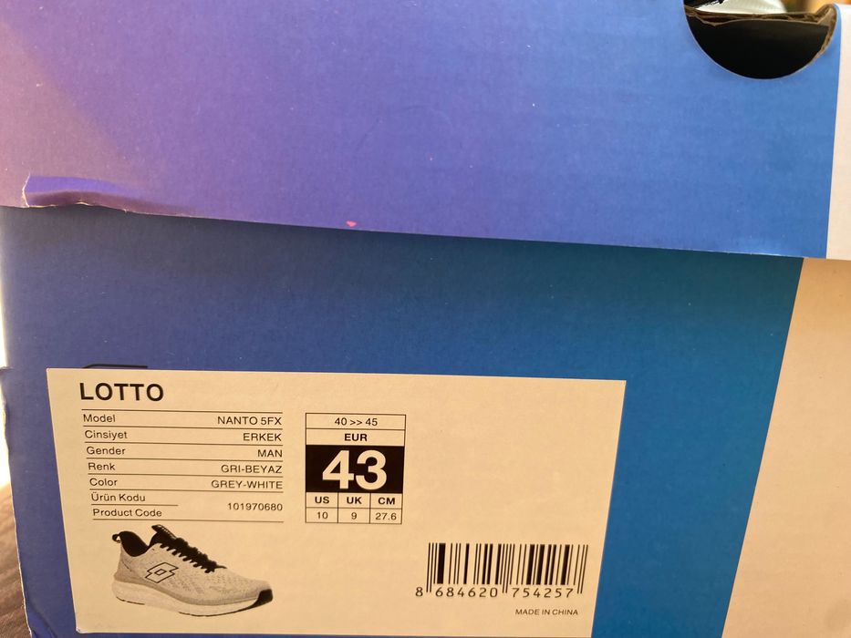 НОВИ маратонки Lotto