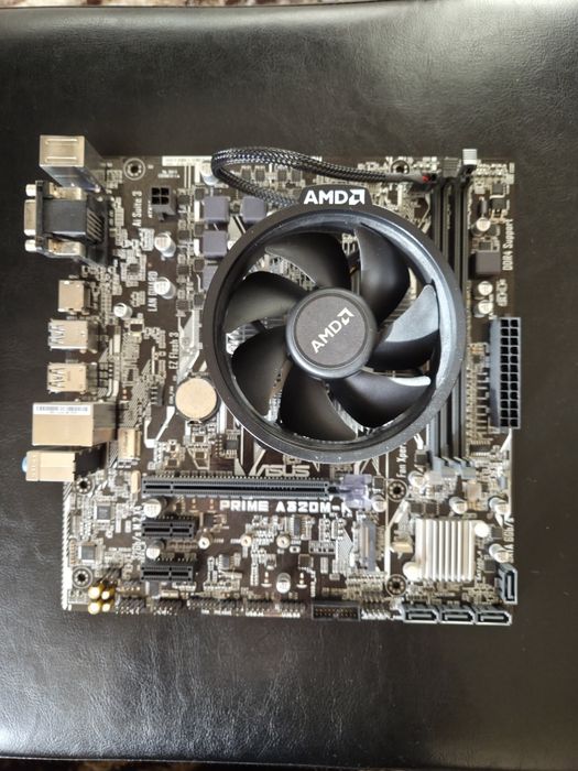 Kit placă de bază Asus a320m-k + Ryzen 5 5500 + cooler