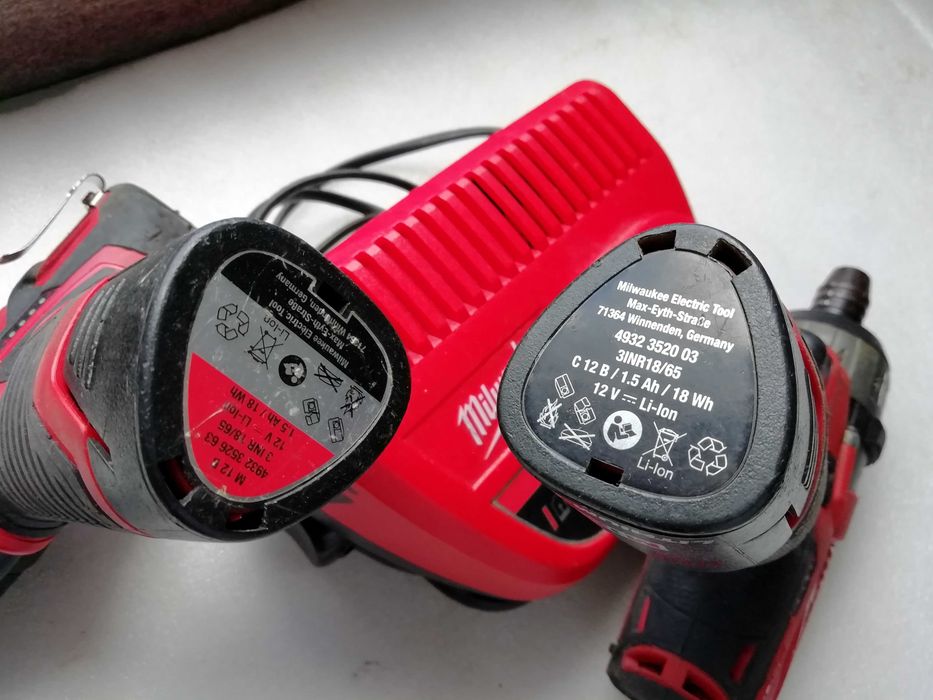 set filetată milwauke 12 v