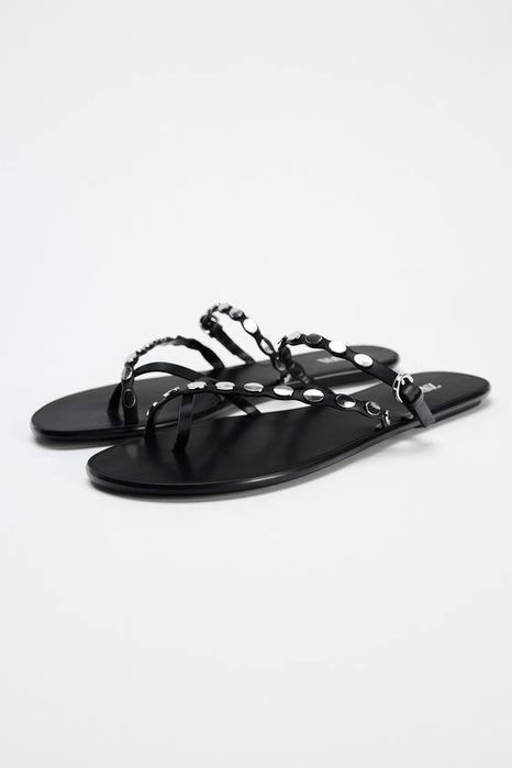Стильные тапочки zara,