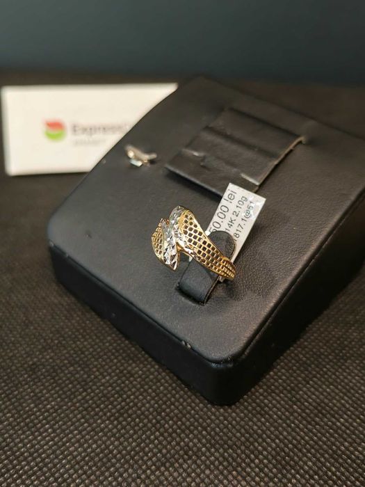 (AG51) Inel aur 14K 2.10g b1817 - Garantie 2 ani!