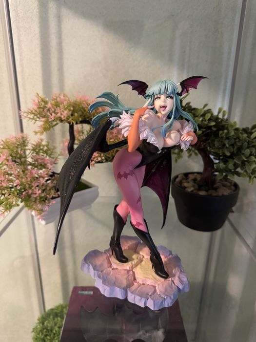 Аниме фигура: Darkstalkers Bishoujo Darkstalkers Morrigan 1/7 Complete Figure(Released)  ヴァンパイア美少女 ヴァンパイア/DARKSTALKERS モリガン 1/7 完成品フィギュア Kotobukiya