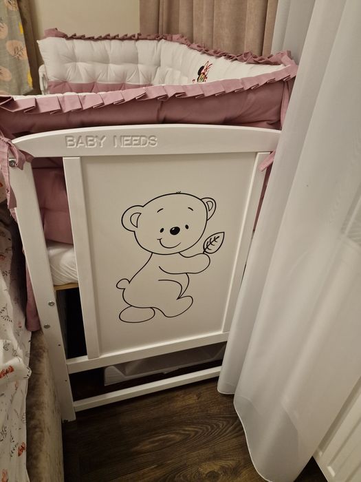 Patut copii lemn pin și mdf