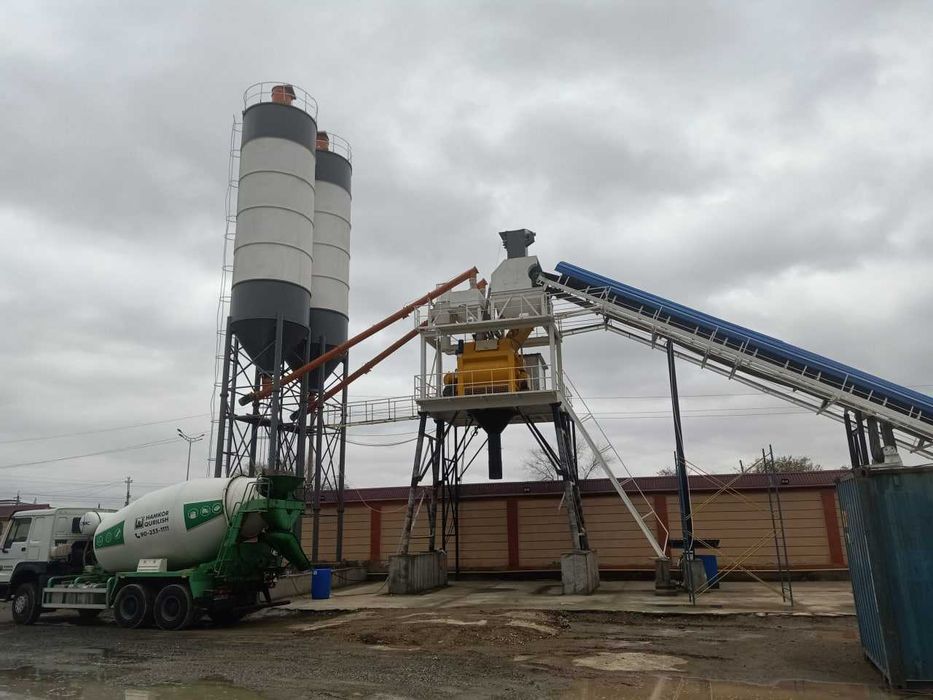 Бетон узел (БСУ) от 35куб до 180куб есть в наличии