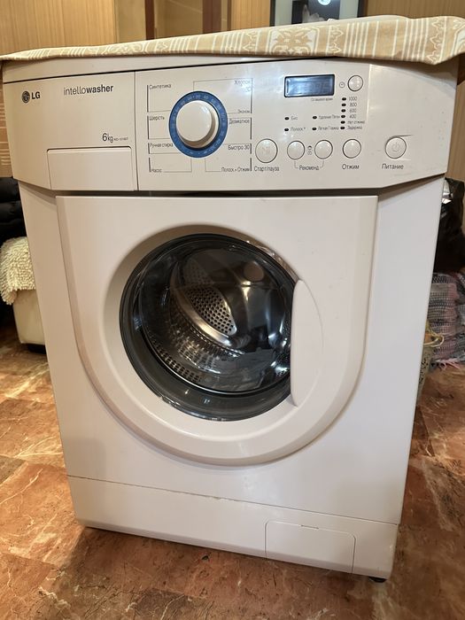 LG стиральная машинка 6кг