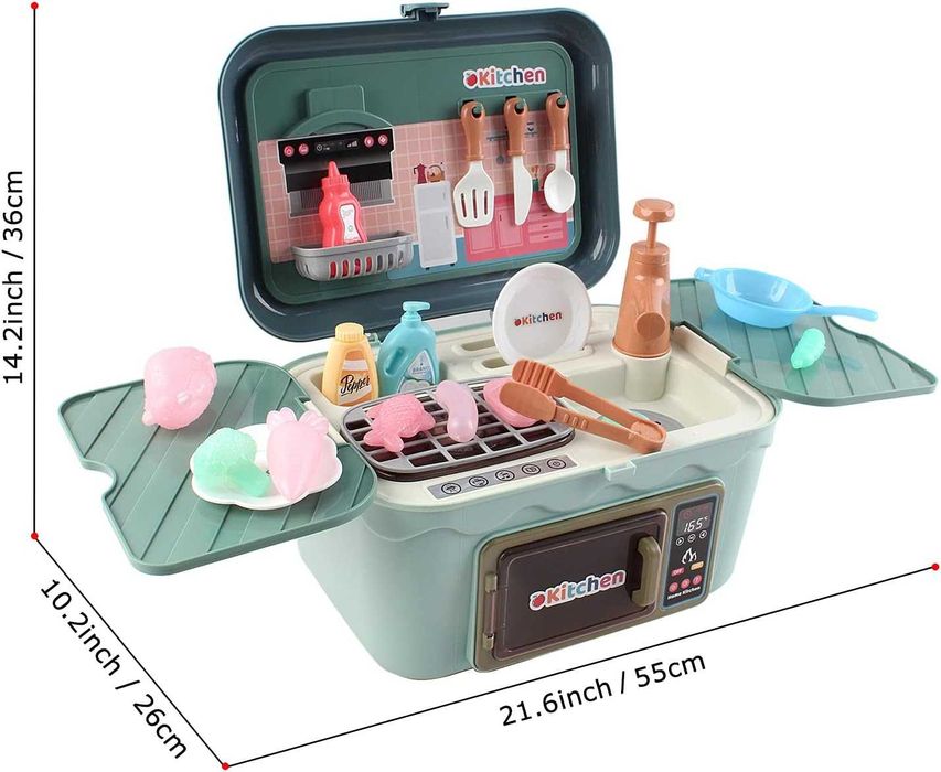 Детска кухня с вода, звуци и светлини Toys Little Chef Kitchen