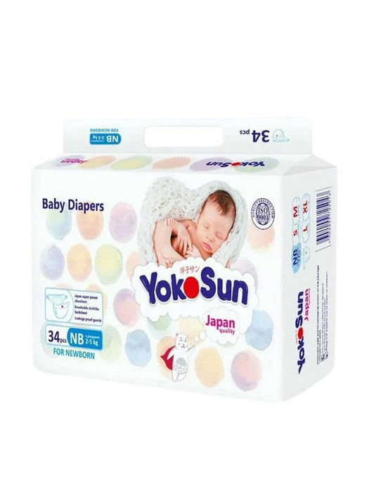 Подгузники YokoSun Comfort — разные размеры и упаковки