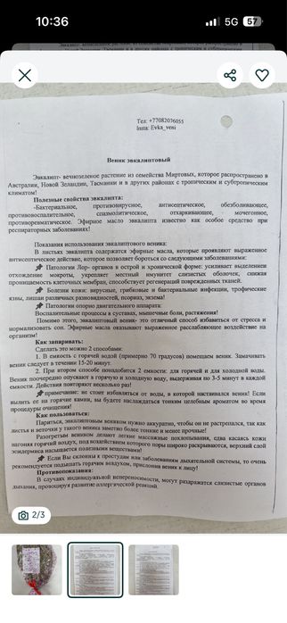 Продажа банных веников