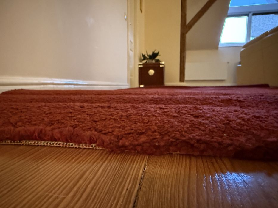 Covor Adum rosu/grena 170x240 fir lung