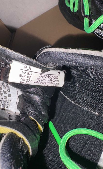 Nike Blazer Low x Off-White - Номер 43