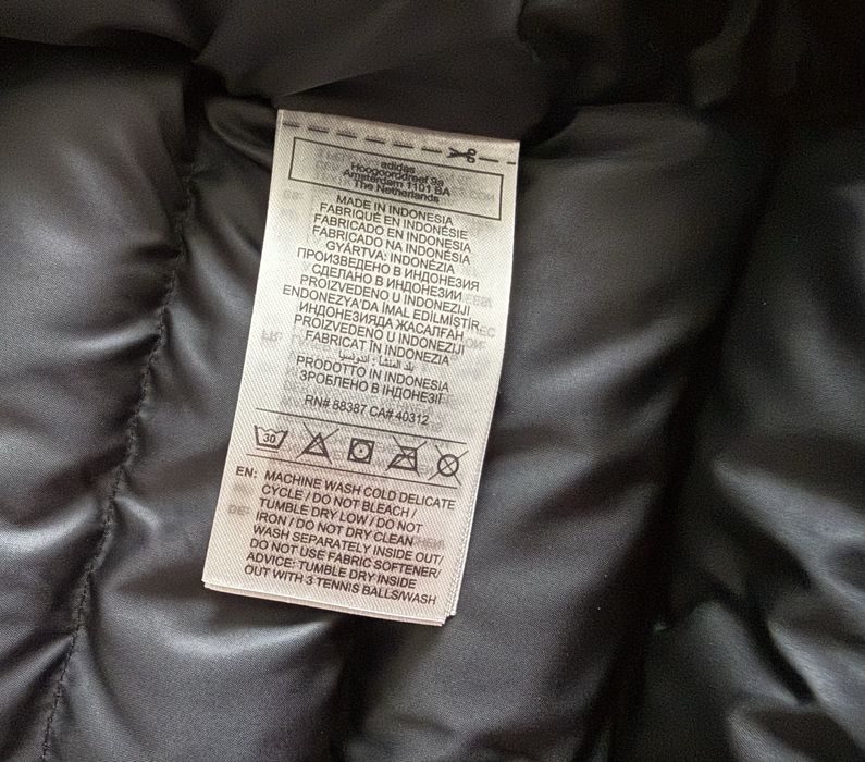 Adidas Synthetic Hooded Jacket ОРИГИНАЛНО мъжко зимно яке - М-L
