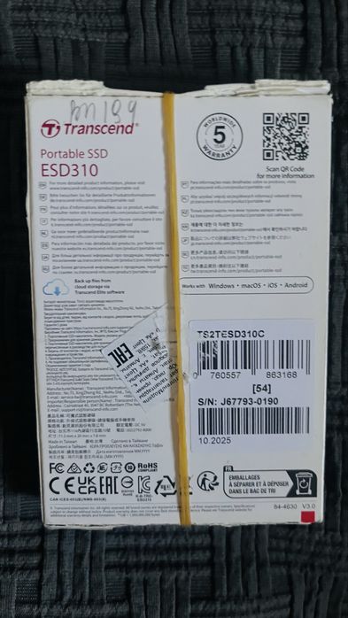 Transcend ESD310 2TB Portable SSD