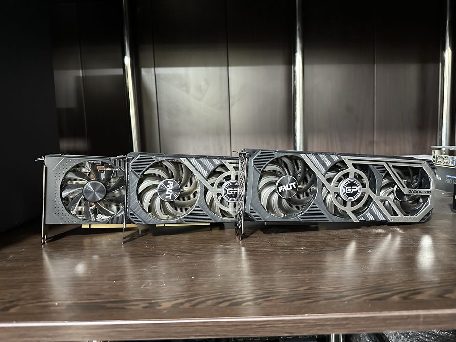 Videokartalar RTXlar mavjud