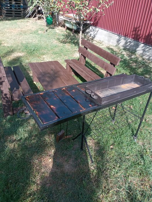 Мангал в комплекте