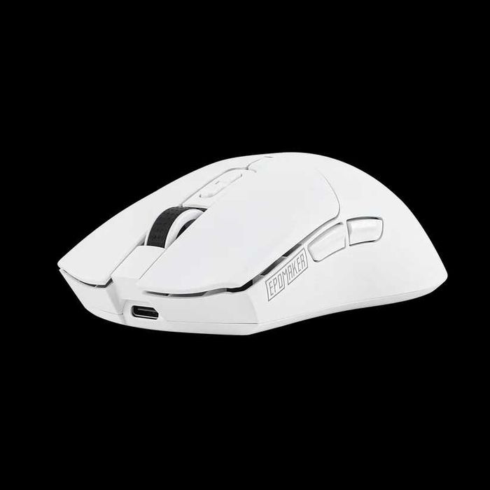 Белая игровая минималистская мышь Epomaker Click Mouse