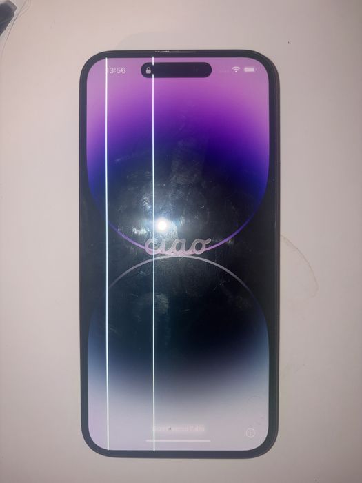 iPhone 14 Pro Max – stare bună – funcțional – ecran cu linii