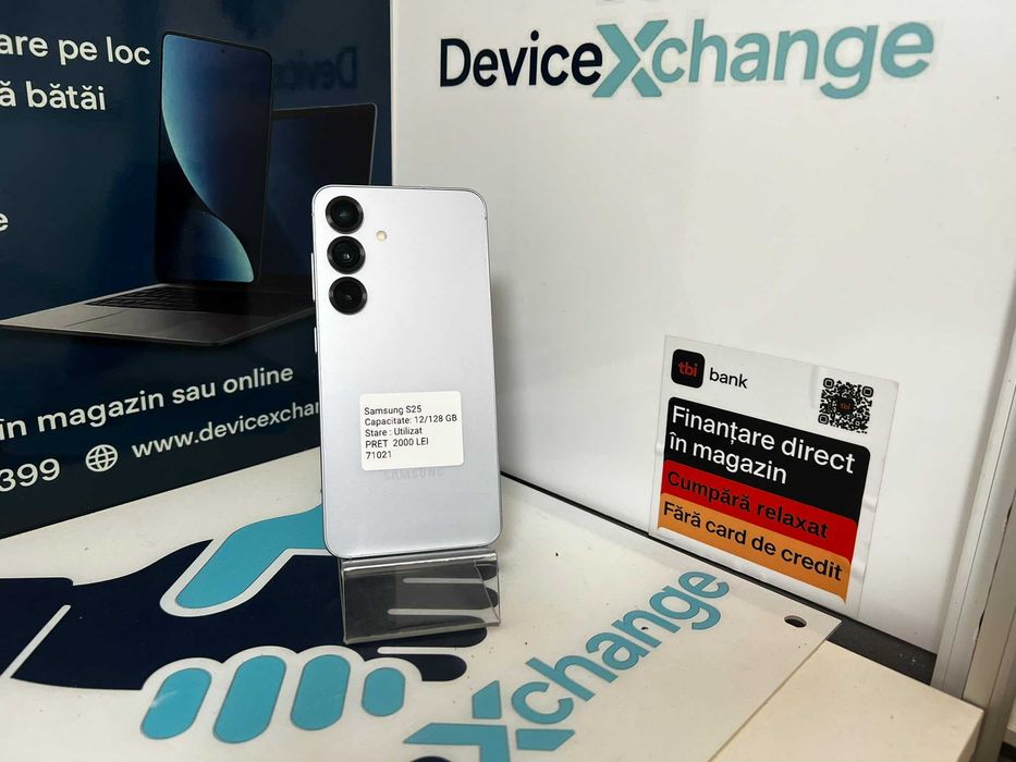 Samsung S25 12/128 GB * Garantie *Buy Back * deviceXchange