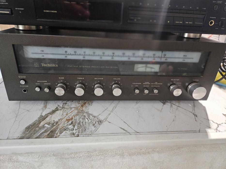 винтажный стереоресивер Technics SA-5170K