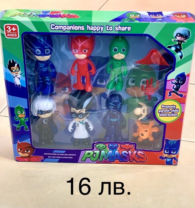 Фигури Pj mask/Пижами с маски