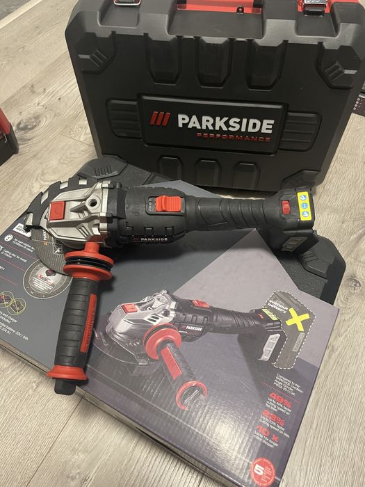 Flex (polizor unghiular)Parkside Performance pe acumulator, fara perii