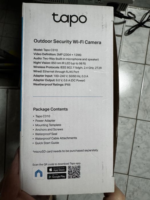 Камера видеонаблюдения TP Link C310