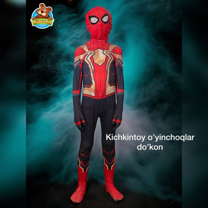 Человек паук костюм 100,110,см O’rgimchak odam formasi Pauk Chelovek