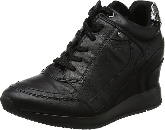 Фирменные Женские Кеды-Ботинки Geox из натуральной кожи