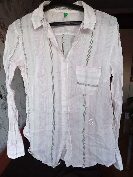 Риза с дълъг  ръкав-  Benetton