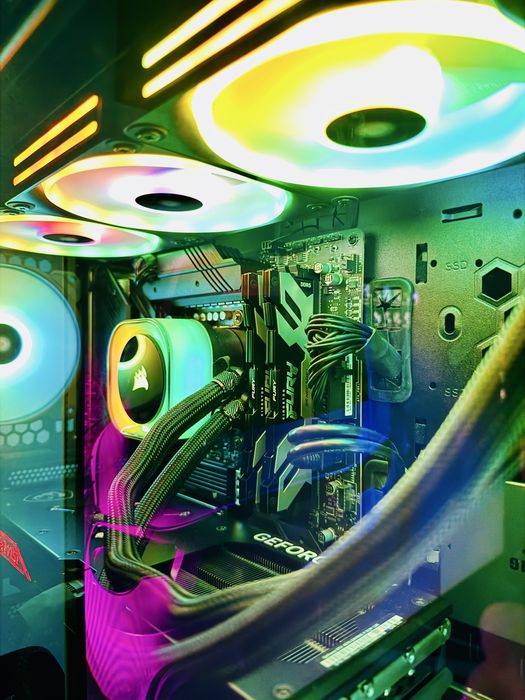 PC Gaming i9 14900K-RTX 4070-32GB DDR5 6800MHz-Alienware 27” 280Hz QHD