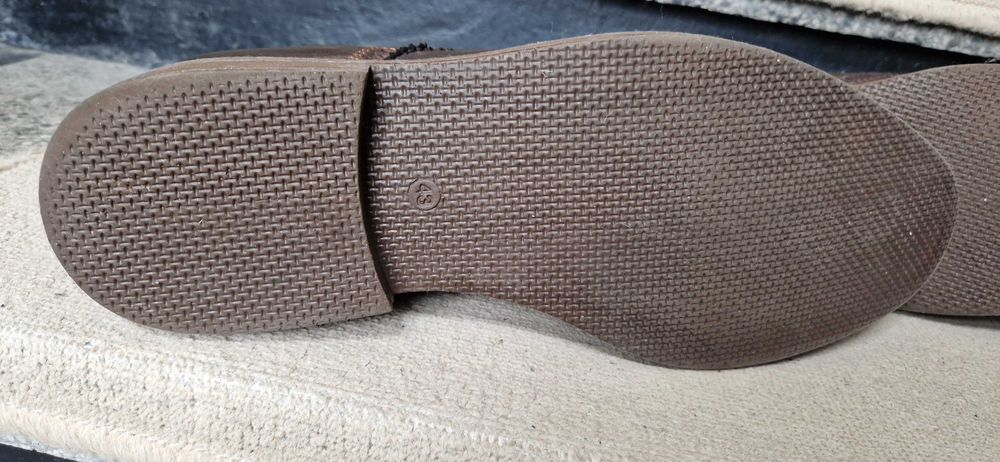 Sara Pen Oxford естествена кожа кафеви