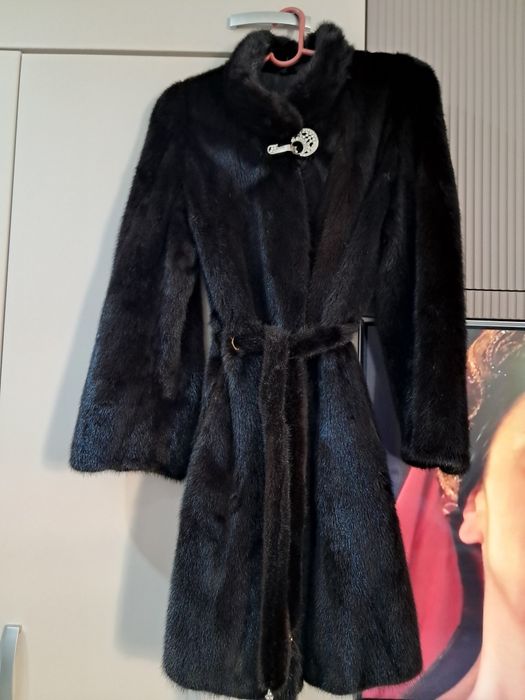 Шуба норковая теплая