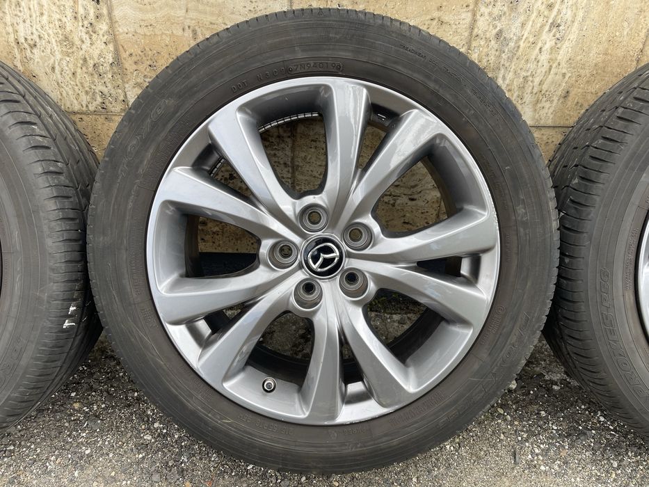 Jante Roti 18 Originale 5X114.3 Mazda CX-30 Hyundai Kona Anvelope vara 215 55 R18 ca noi