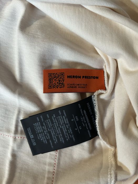 Heron Preston Flaming Skull T-shirt
