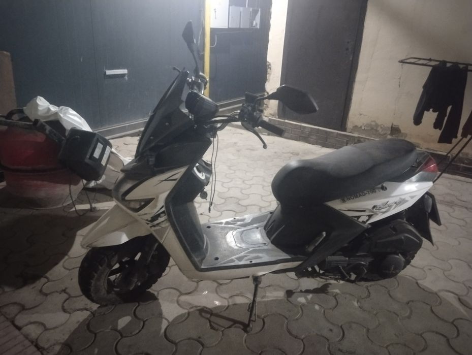 Мото мопед самурай