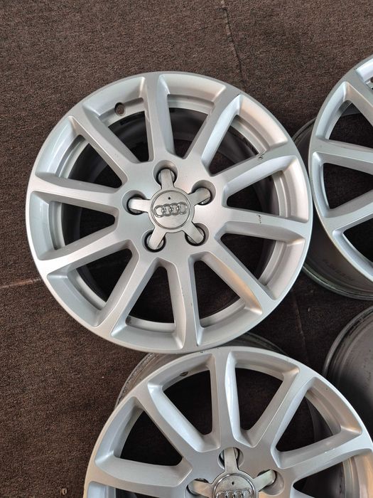 4 Jante Aliaj 5x112 16'' OEM AUDI A3 A4 A6 Q3 - 7.5J ET 45 - Stare Excelenta !