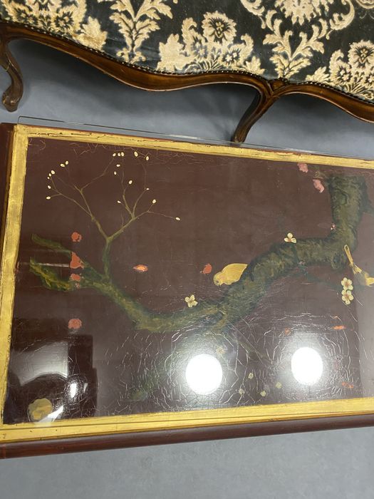 Китайска  холна маса изрисувана ръчно