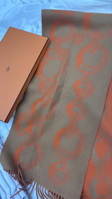 Шарф  Hermes кашемир