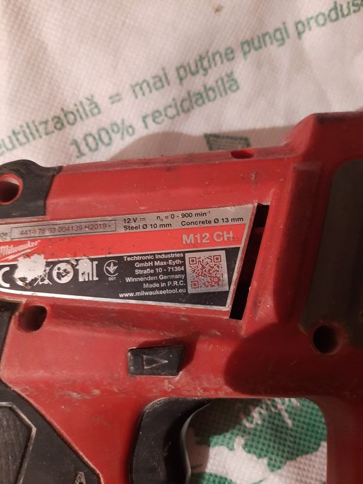 Milwaukee rotopercuto 12v fuel