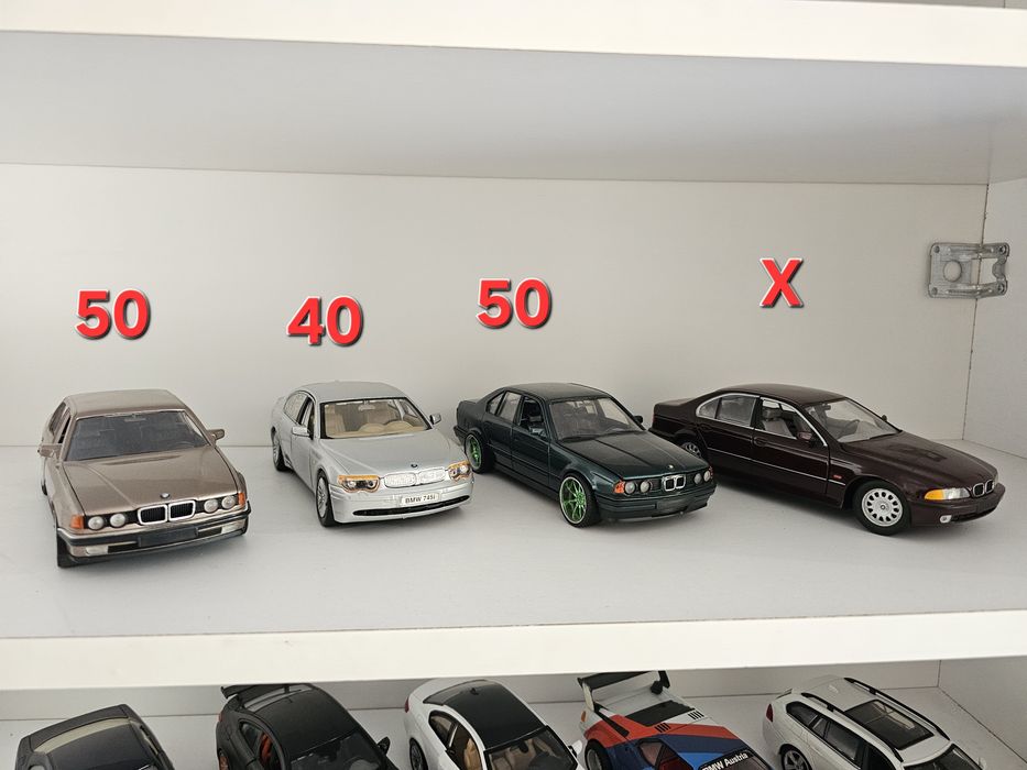 BMW 1/24 мащабни модели