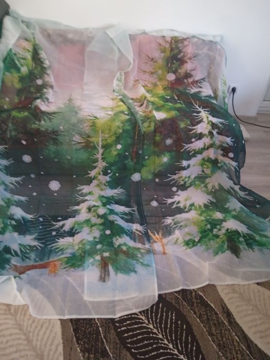 Perdele dormitor și bucatarie