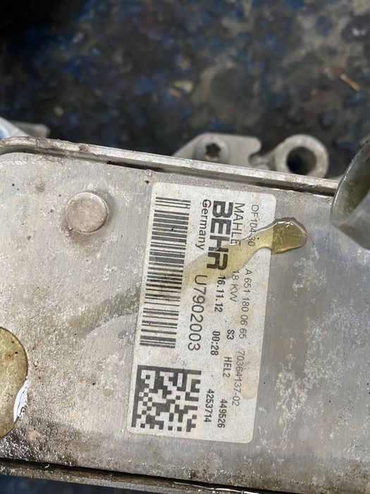 Termoflot racitor ulei mercedes w212 w204 c207 glk cls 2.2cdi om651