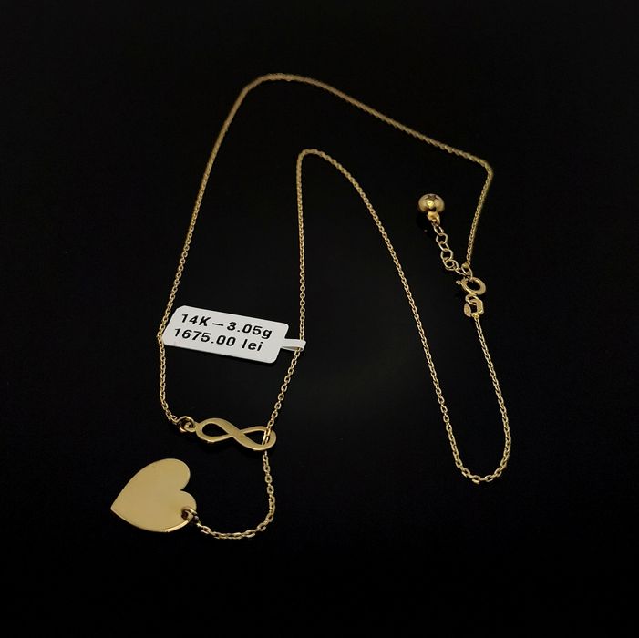 Bijuteria Royal lant din aur 14k 3.05 gr