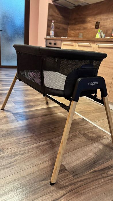 Бебешка кошара 3 в 1 Tully Timber Black - Espiro