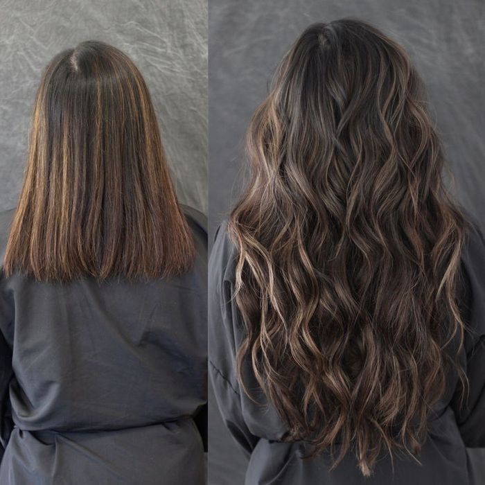 Extensii de par natural cheratina microring