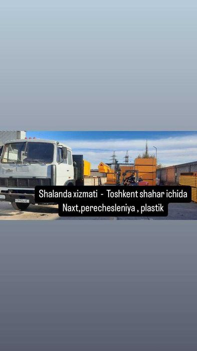 Shalanda xizmati Toshkent shahar ichida