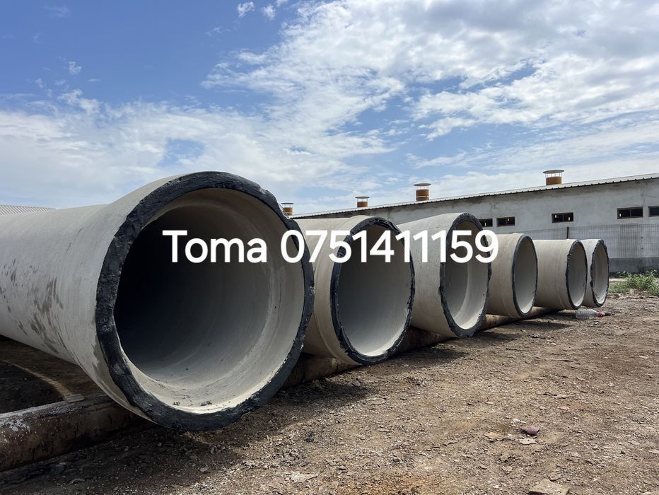 Vand tuburi din beton armat  DN400 DN600 ; DN800 TUBURI NOI ARMATE